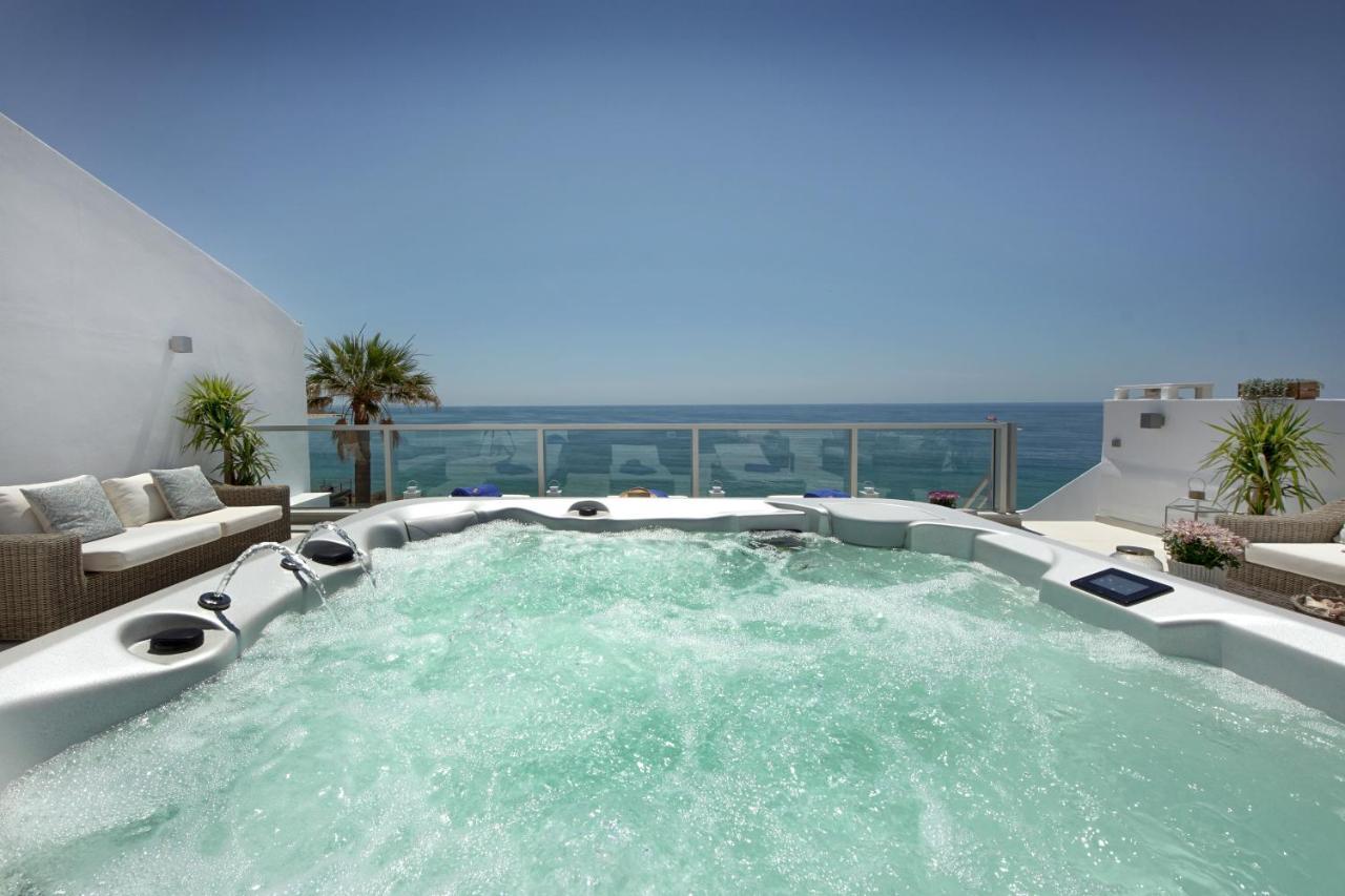 Casa Latino - Oceanfront - Luxury & Charming Villa- Jacuzzi At Rooftop By Dreamvillasalbufeira Albufeira Exterior foto