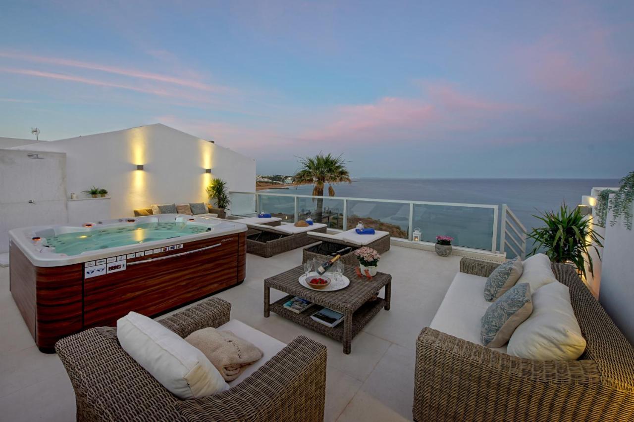 Casa Latino - Oceanfront - Luxury & Charming Villa- Jacuzzi At Rooftop By Dreamvillasalbufeira Albufeira Exterior foto