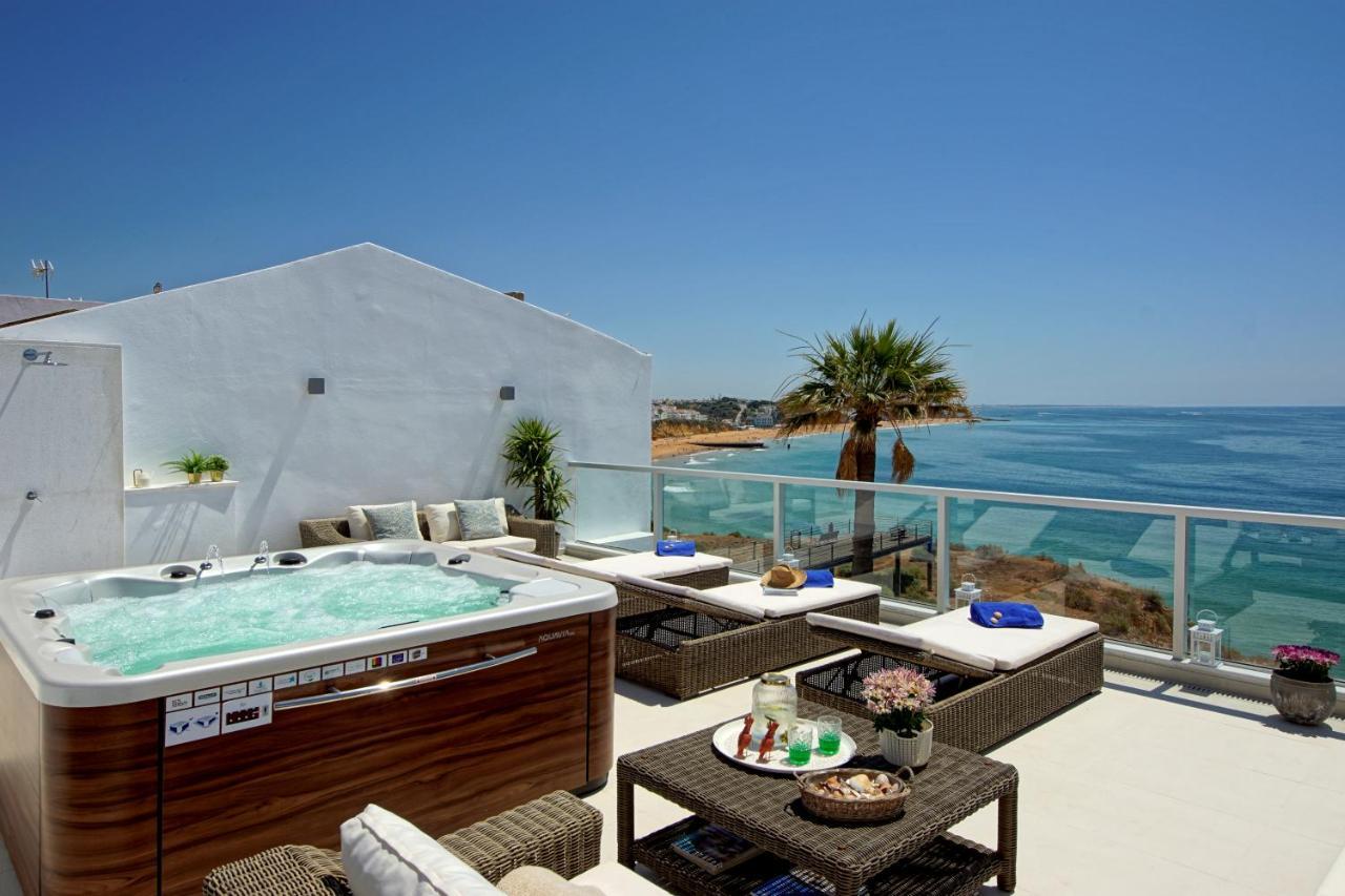 Casa Latino - Oceanfront - Luxury & Charming Villa- Jacuzzi At Rooftop By Dreamvillasalbufeira Albufeira Exterior foto