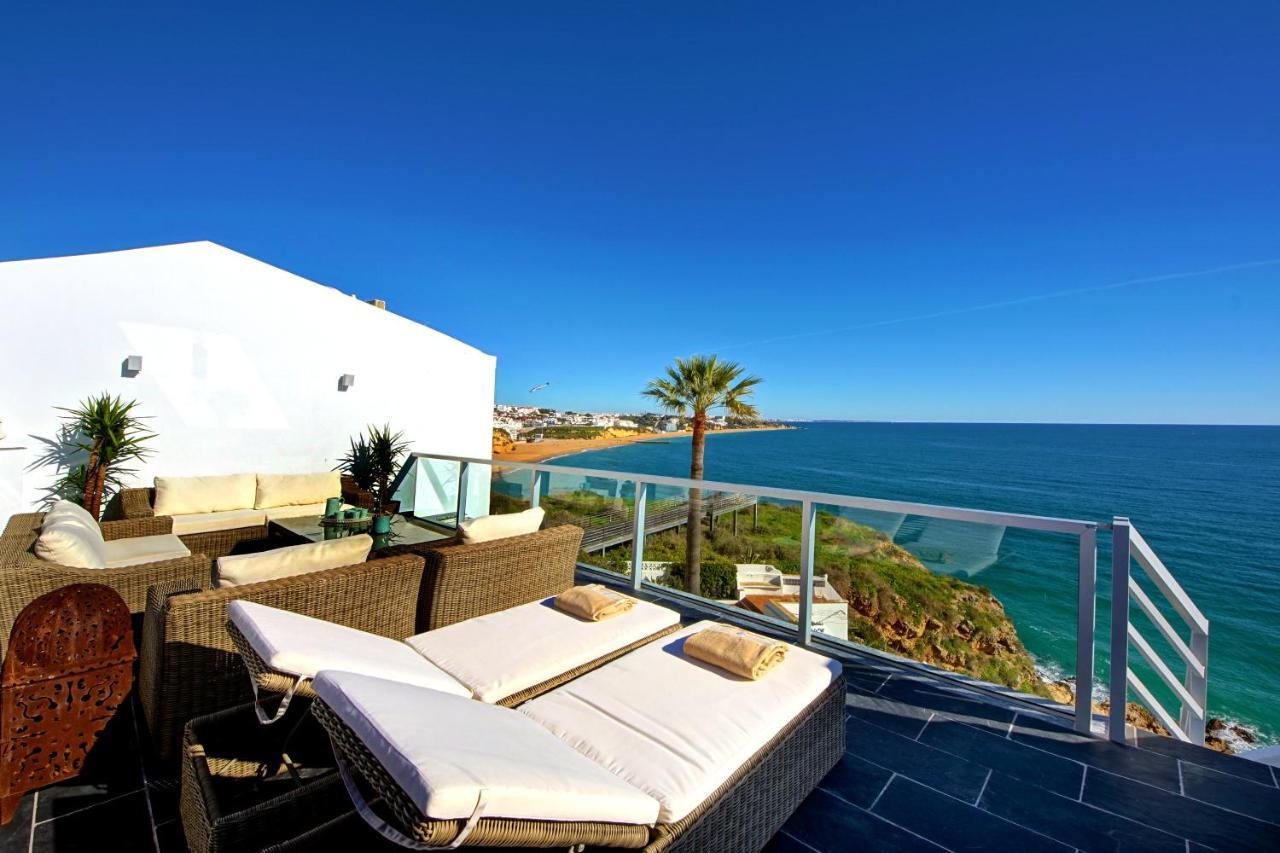 Casa Latino - Oceanfront - Luxury & Charming Villa- Jacuzzi At Rooftop By Dreamvillasalbufeira Albufeira Exterior foto